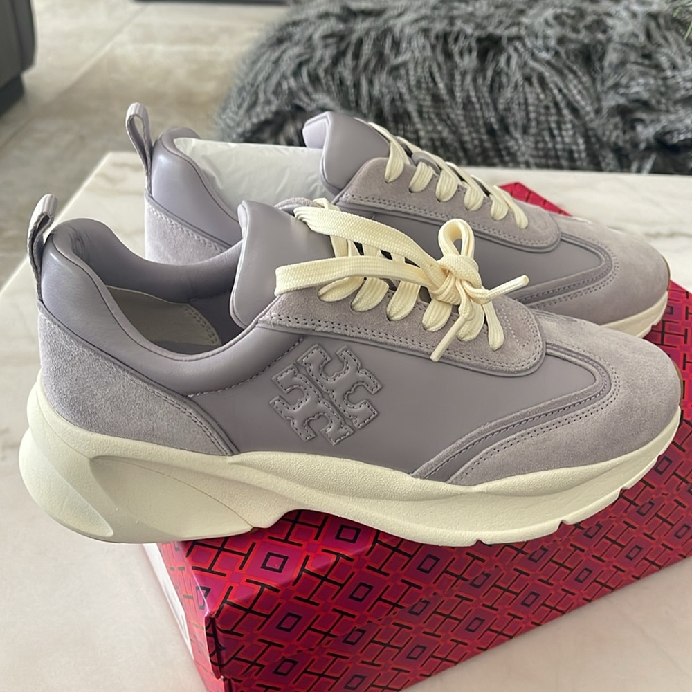 New TORY BURCH Sneakers Shoes Lavender Purple US 9.5 sale